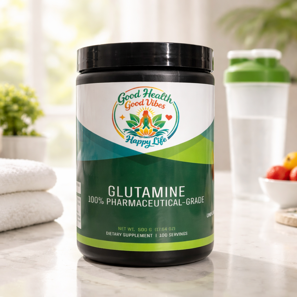GLUTAMINE – 100% Pharmaceutical-Grade Recovery + Gut Support