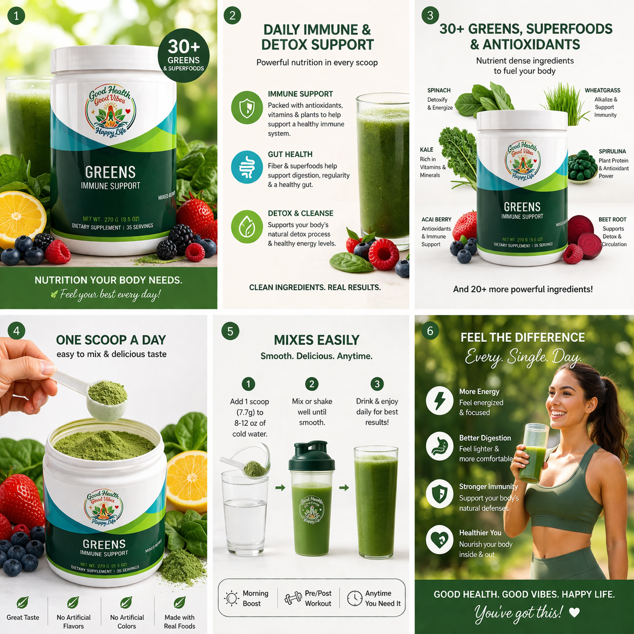 Greens Immune Support