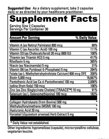 Hair*Skin*Nail Support Formula