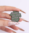 I'm Not Overthinking I'm Pre-Solving Problems Enamel Pin