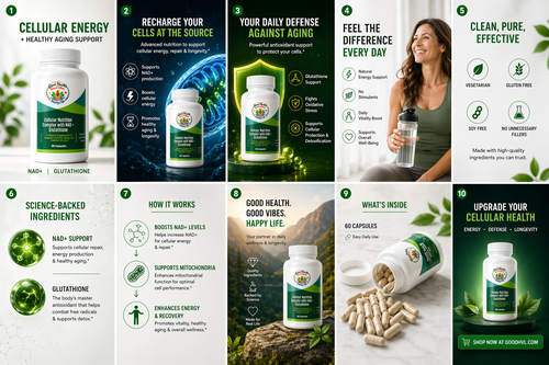 Cellular Nutrition Complex with NAD + Glutathione