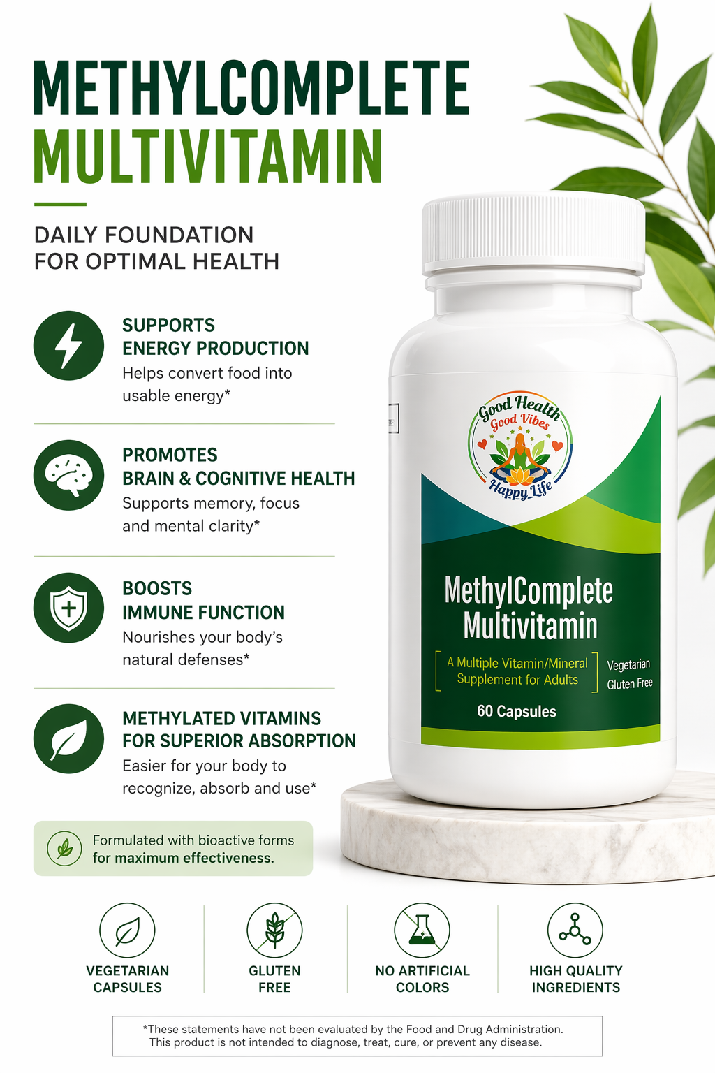 MethylComplete Multivitamin